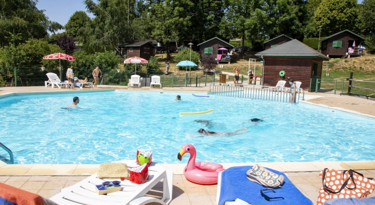 Pool, Campingplatz Tauves