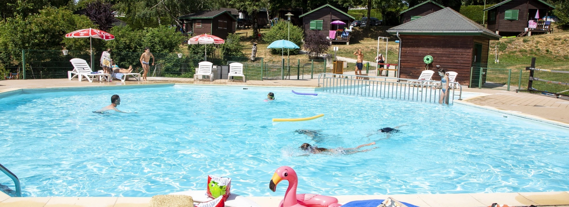 Pool, Campingplatz Tauves