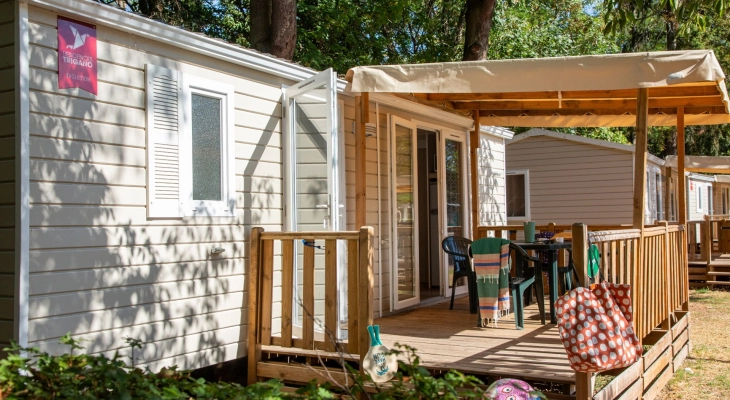 Mobilheim-Unterkunft, Campingplatz Bourges