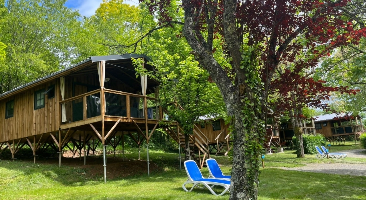 Hébergement insolite Camping de Collonges la Rouge