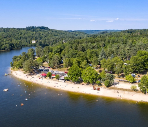 Lac de la Valette en Corrèze