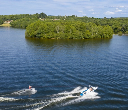 Lac de Saint-Pardoux en Haute-Vienne