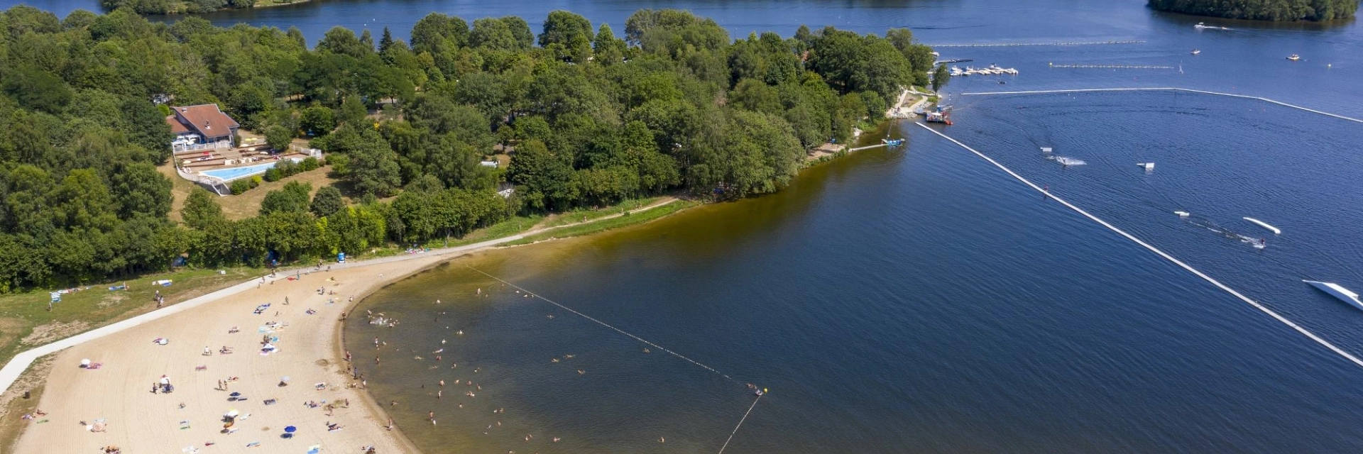 Lac de Saint-Pardoux en Haute-Vienne