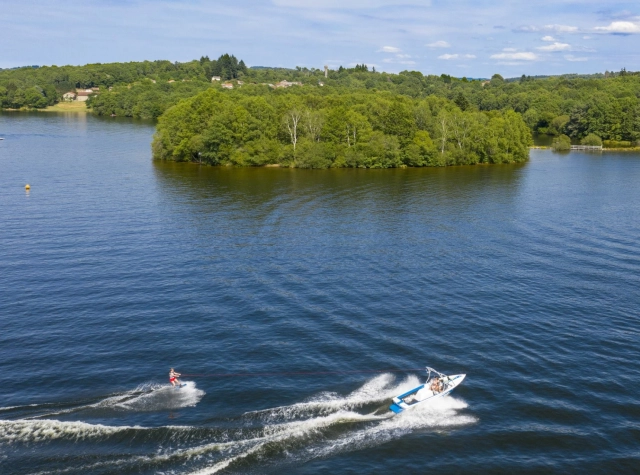 Lac de Saint-Pardoux en Haute-Vienne